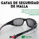 Gafas de seguridad de malla – Notch