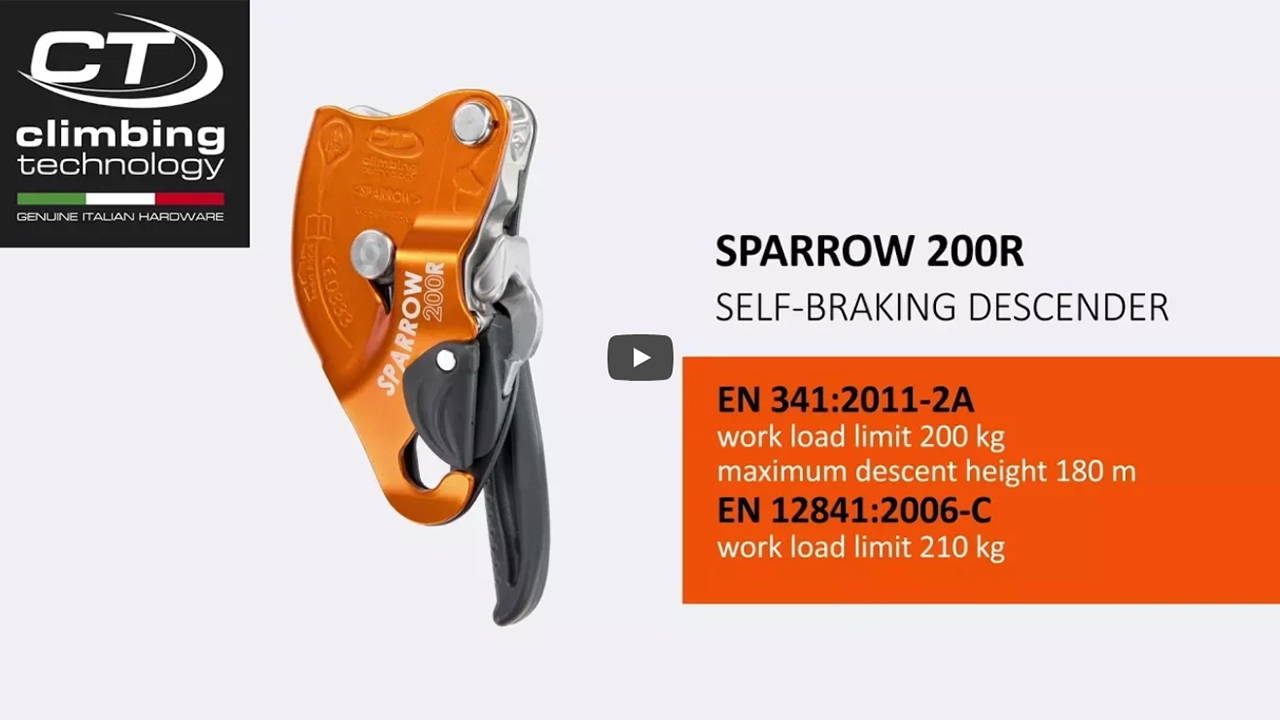 Video tutorial CT_Professional_Sparrow 200R descender