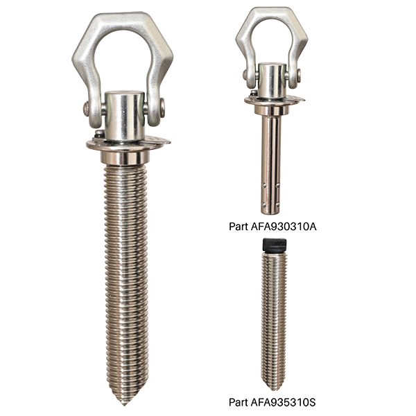 Anclaje desmontable para hormigón